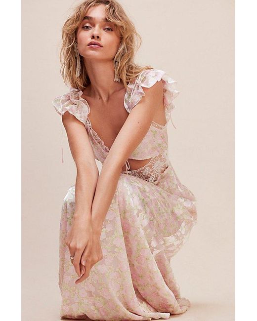 For love and lemons floral maxi dress sales