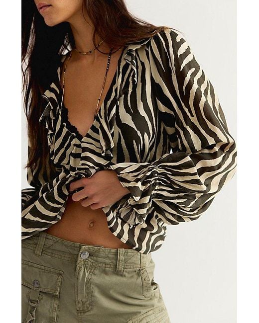 Spell Black Zevra Blouse