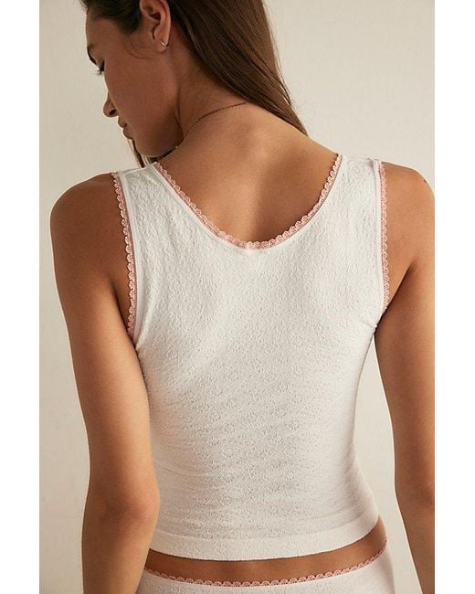 Intimately By Free People Gray Sweet Point Seamless Cami By