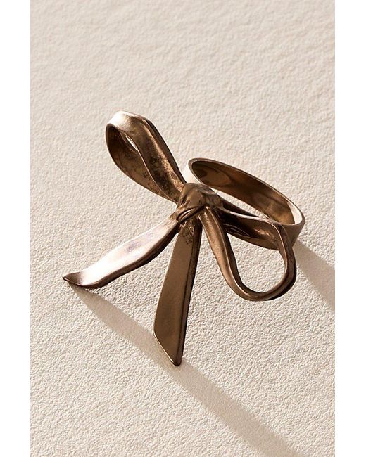 Free People Natural Bow Ring