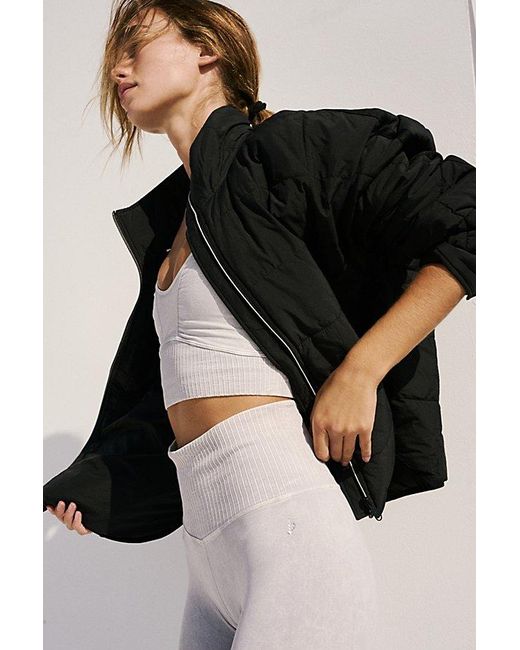 Fp Movement Green Pippa Packable Puffer Jacket