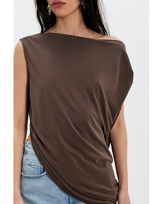 Free People Brown Cascadia Tunic