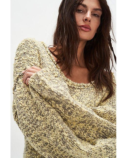 Free People Natural Firefly Pullover