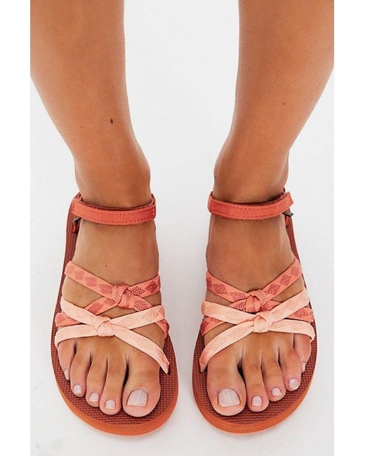 Teva Multicolor Midform Kena Slim Sandals