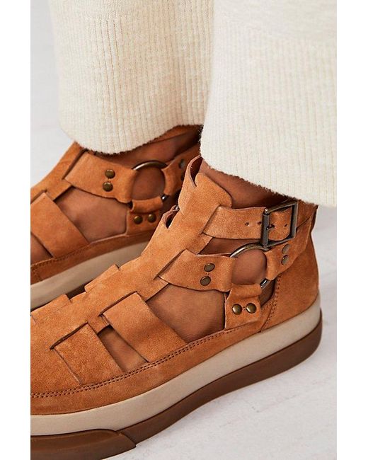 Free People Natural Bodhi Fisher Sneakers
