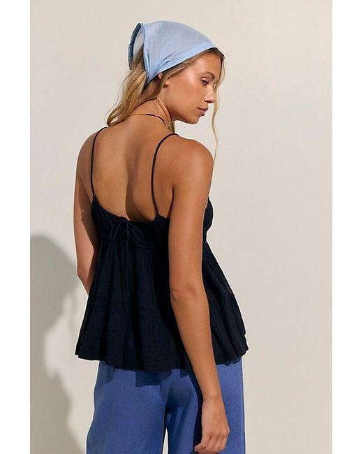 free-est Blue Heatwave Top By