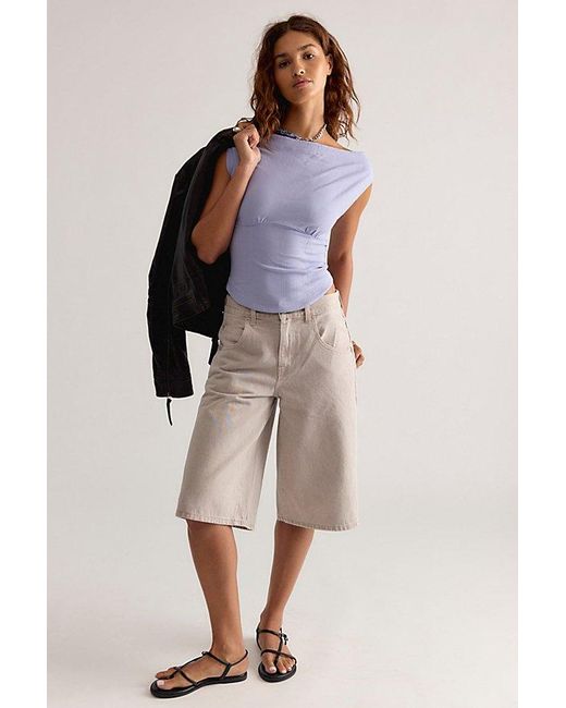 Free People Purple Harper Top
