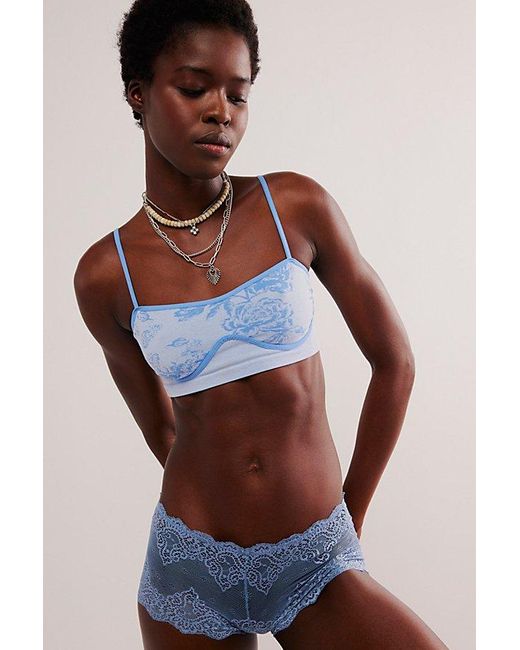 Intimately By Free People Multicolor Rosey Seamless Bralette
