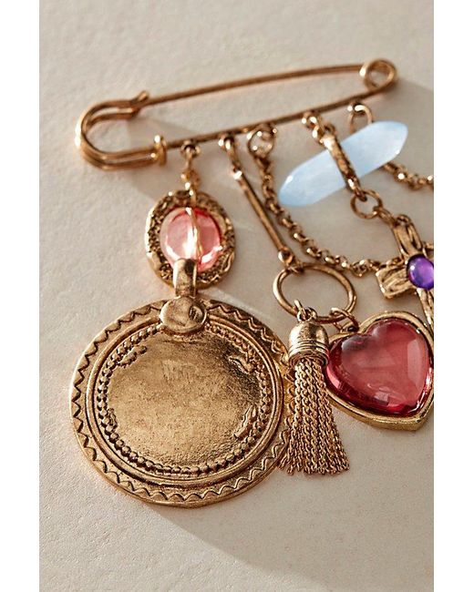 Free People Metallic Carry On Dangle Pin