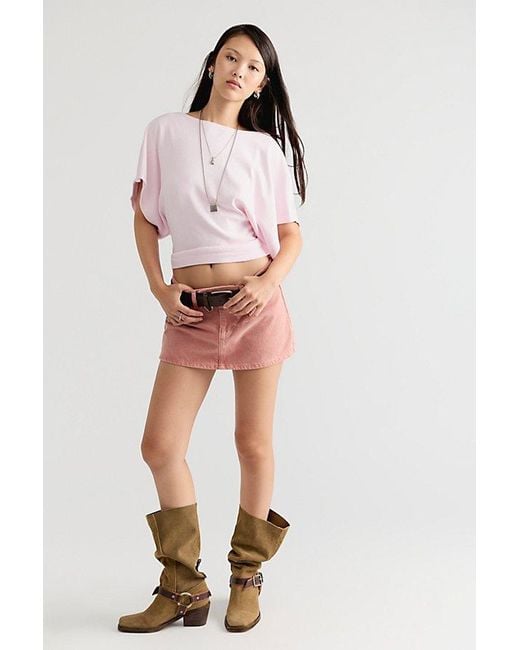 Free People Pink My Element Tee