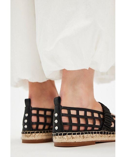 Ash Black Checked Out Espadrilles