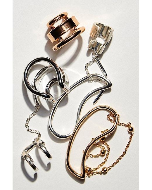 Free People Metallic Ginny Ear Cuff