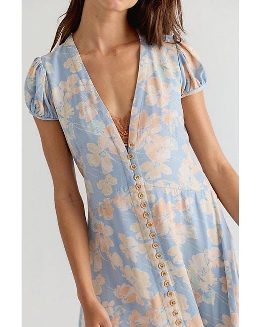 Free People Multicolor Need Me Midi Dress