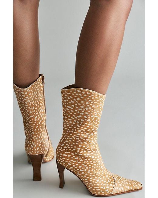 Jeffrey Campbell Multicolor Sweet Talker Snip Toe Boots