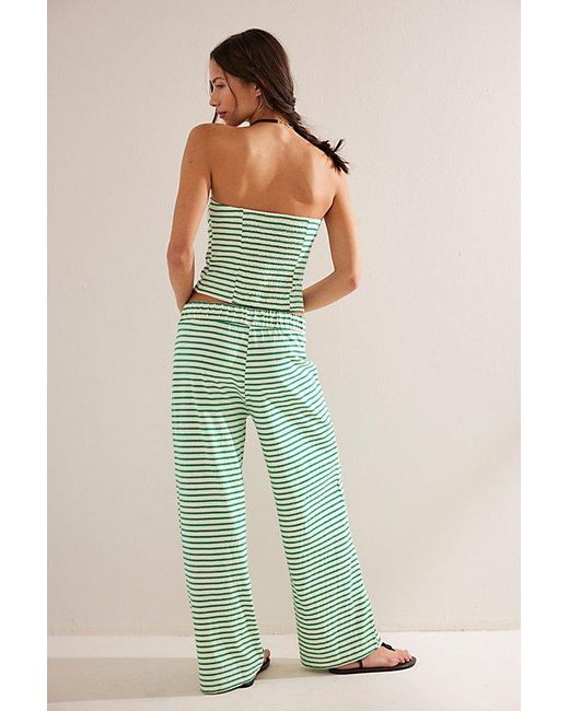 free-est Green Sailor Tube Co-ord
