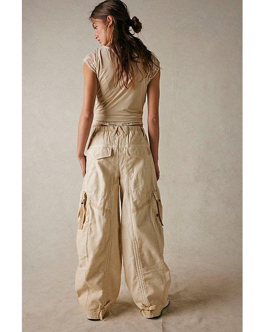 Free People Natural We The Free Everglades Utility Pants