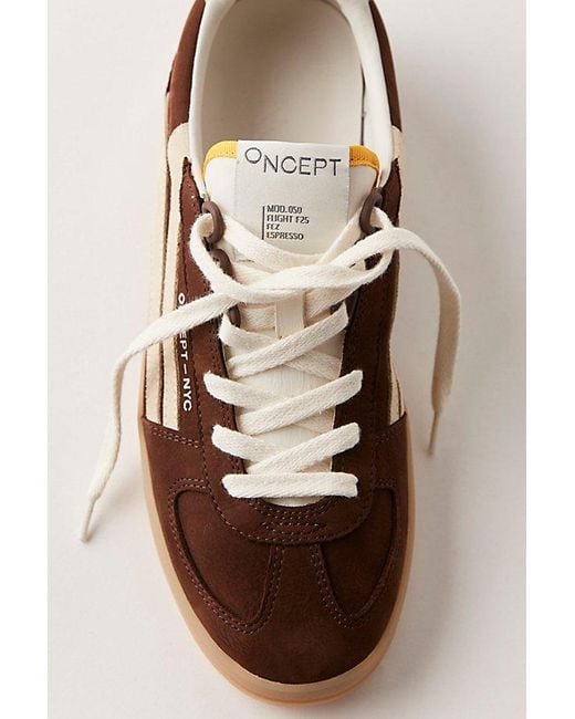 ONCEPT Brown Fez Sneakers