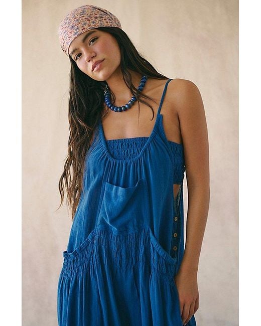 free-est Blue Ani Overall Set By
