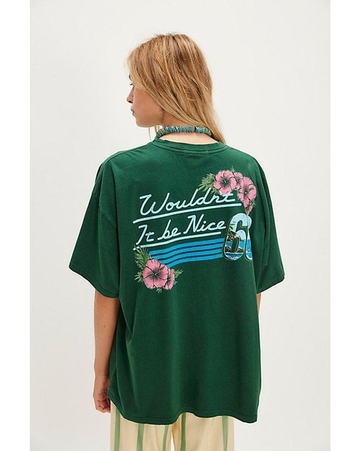 Daydreamer Green Beach Boys Wouldn'T It Be Nice Tee By