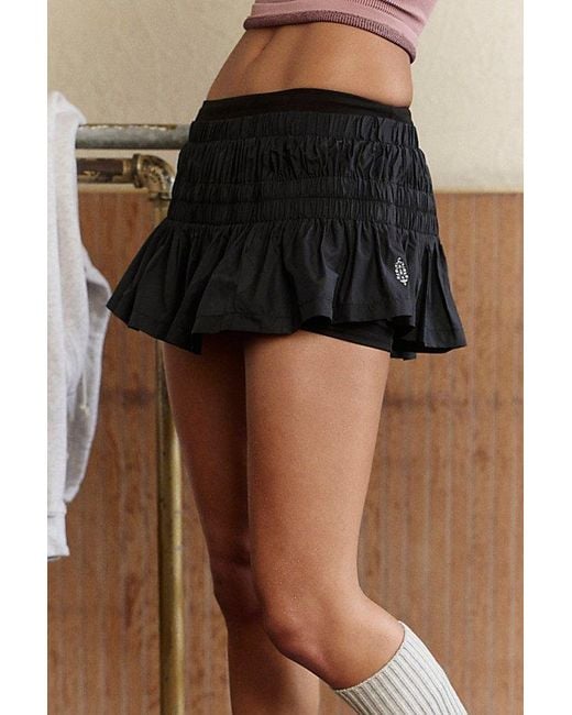 Fp Movement Black A-Game Tennis Skort