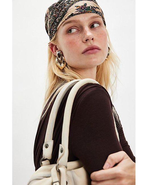 Free People Metallic Cecila Statement Earrings