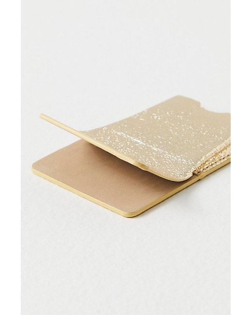 Free People Natural Sonix Magnetic Wallet At In Platinum