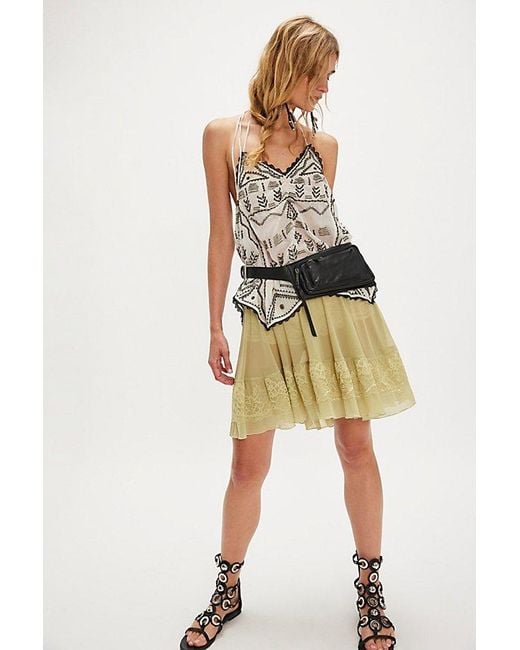 Free People Multicolor Over You Half Slip By