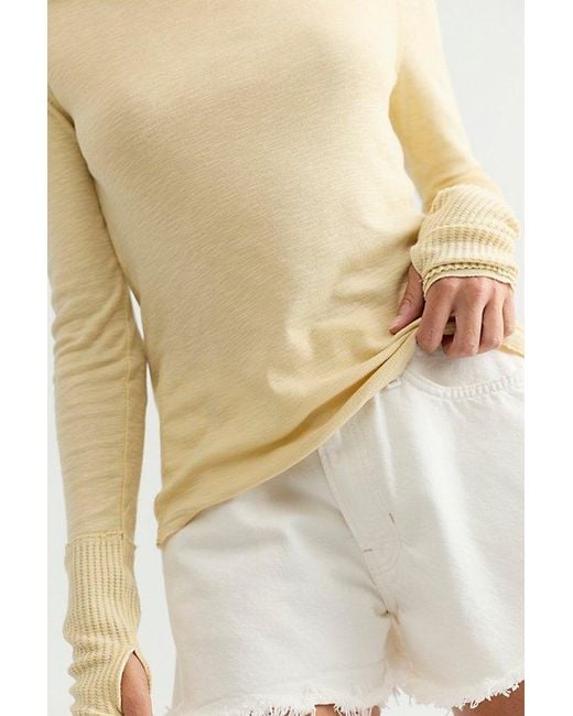 Free People Multicolor Tinsley Long Sleeve Top