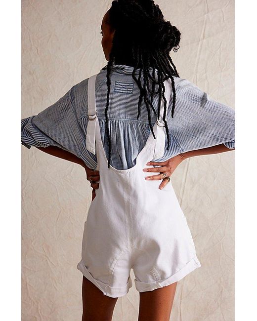 Free People White We The Free High Roller Shortall