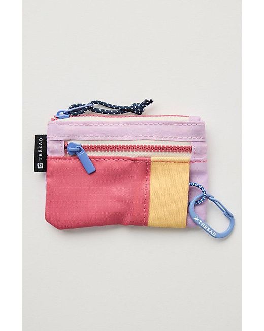 Thread Wallets Pink Thread Pouch Wallet By