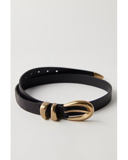 Free People Blue Siren Leather Belt
