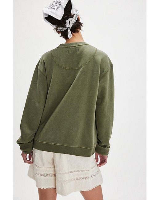 Free People Green Take It Easy Cardigan