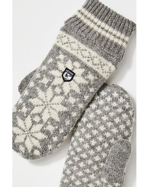 Hestra Gray Isvik Mittens