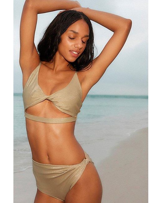 BOAMAR Blue Twist Habana Bikini Top