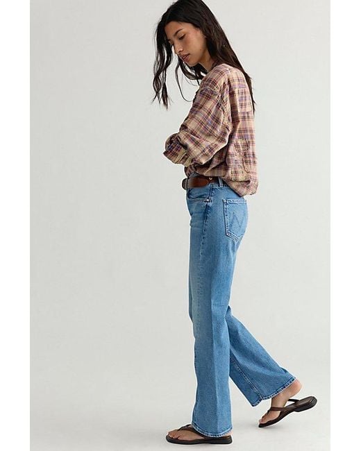 Mother Blue The Bookie Twist Skimp Jeans