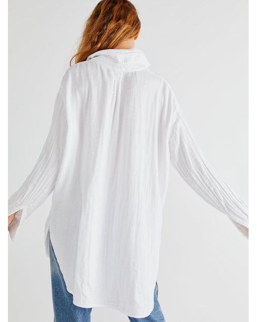 Cotton Double Cloth Buttondown Shirt 