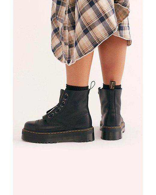 Dr. Martens Multicolor Sinclair Zip Front Boots