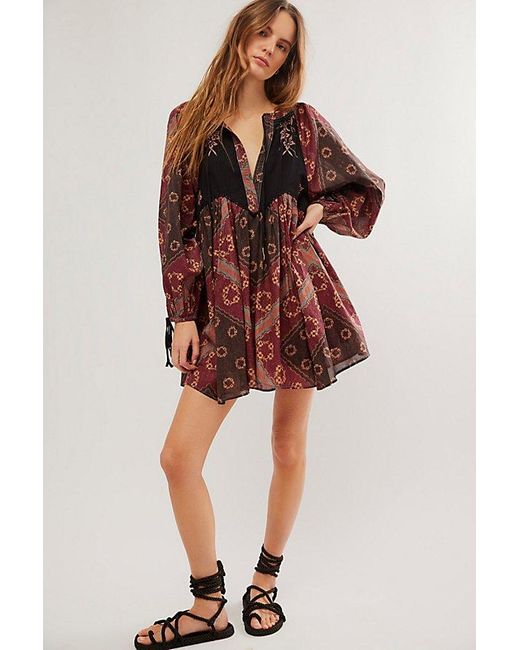 Free People Red Day Dreaming Mini
