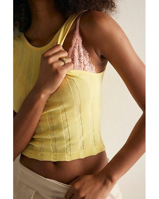 Intimately By Free People Multicolor Wide Awake Tank Top By