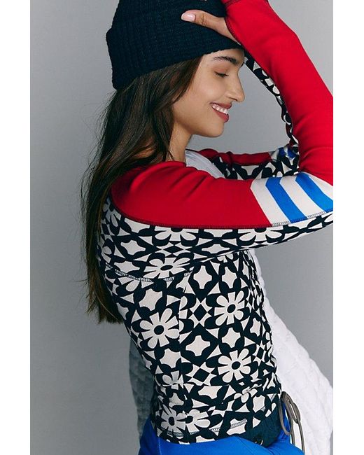 Fp Movement Blue Kick Off Printed Layer
