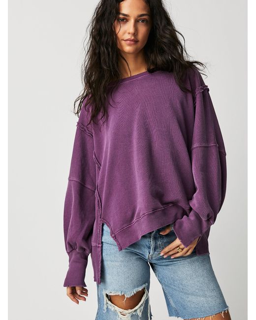 Free People Camden Sweatshirt Look for Less - Straight A Style