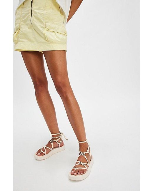 Teva White Midform Infinity Sandals