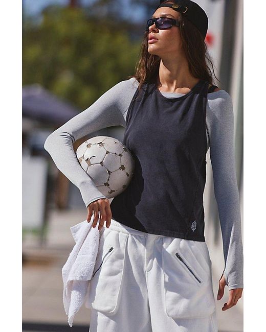 Fp Movement Black Hot Shot Twist Tank