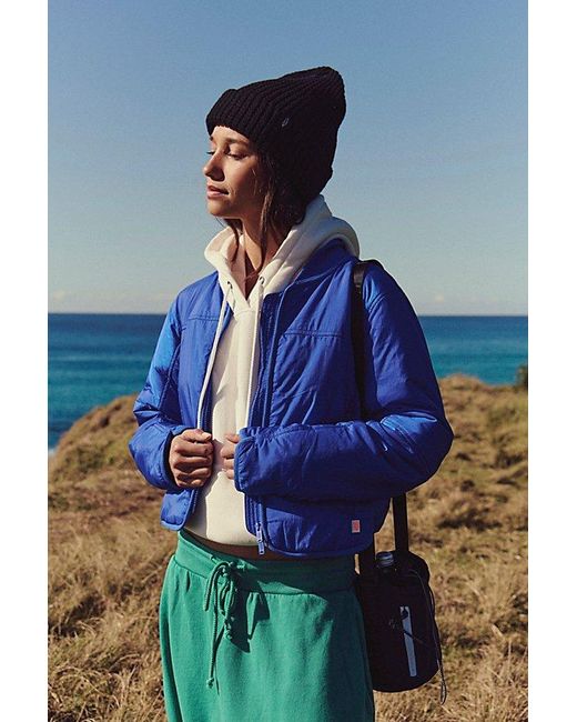 Fp Movement Blue Keep Your Cool Liner Jacket
