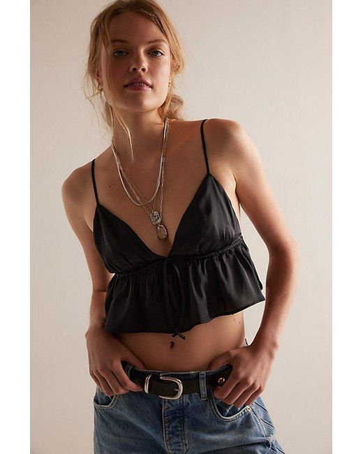 Free People Black By Your Side Brami