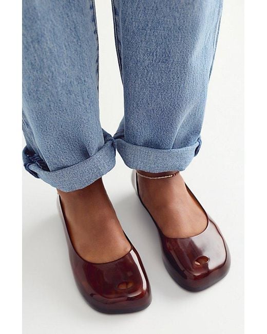 Melissa Blue Ultragirl Futura Flats