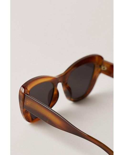 Free People Blue Laguna Butterfly Sunglasses