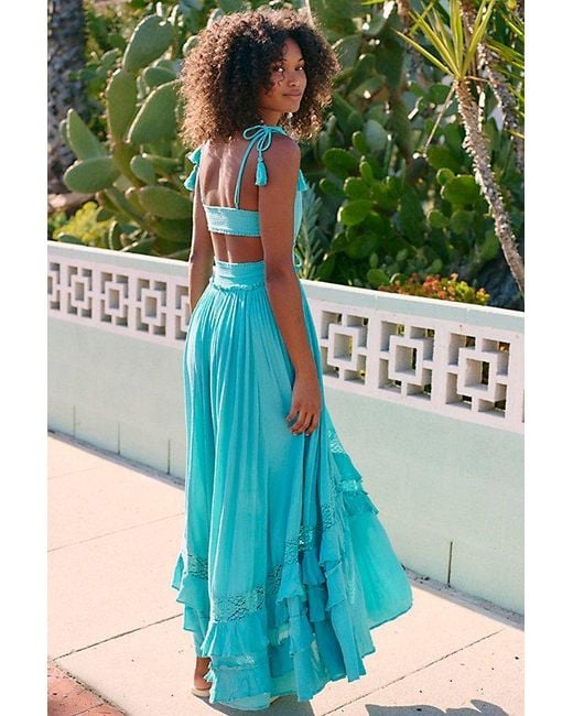 santa maria maxi dress free people Free People Santa Maria Maxi Dress in Green