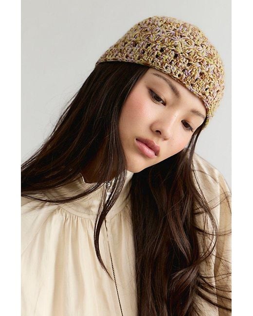 Free People Natural Peggy Knitted Cap