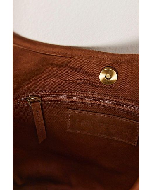 Free People Brown Maude Mini Bag